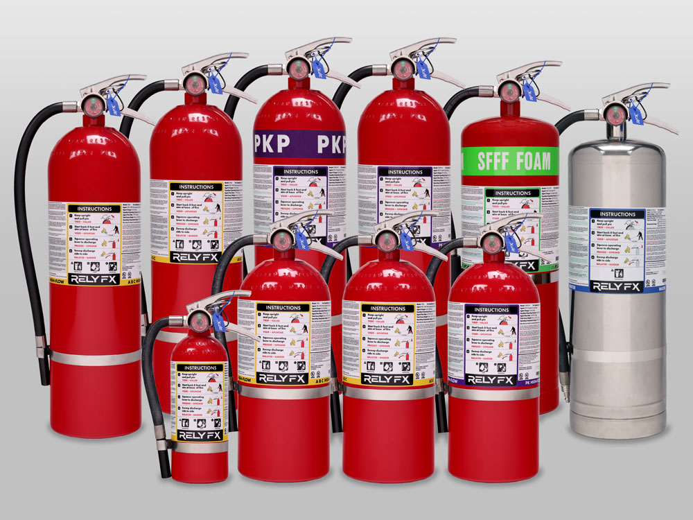 Rely FX Fire Extinguishers